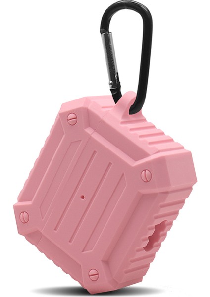 Kalınlaşmış Silikon Koruyucu Anti Kayıp Karabina İle Apple Airpods için Anti Sonbahar 3 Kulaklık Kılıfı (Yurt Dışından)