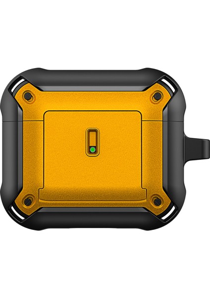 Apple Airpods 3 için Drop Proof Çift Renkli Koruyucu KaydırarakTpu+Pc Kulaklık Kılıfı (Yurt Dışından)