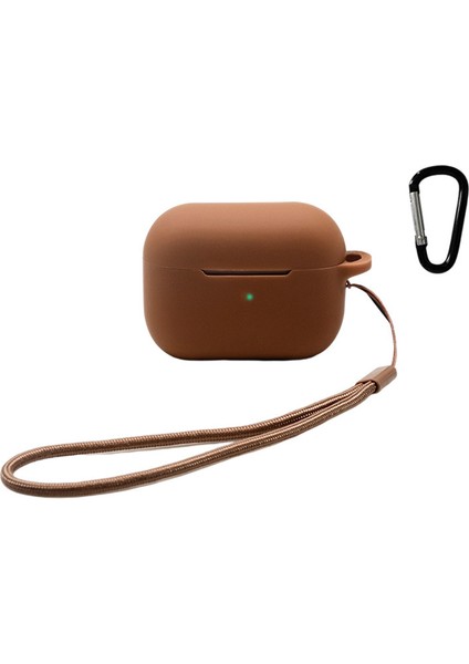 Apple Airpods Pro 2 için Silikon tooth El Kayışı Karabina İle Anti Damla Kulaklık Kılıfı (Yurt Dışından)