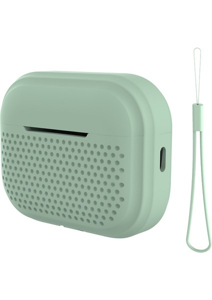 Apple Airpods Pro 2 için Radyo Tarzı tooth Koruyucu Çizilmez Kordon Ile Kulaklık Kılıfı (Yurt Dışından)