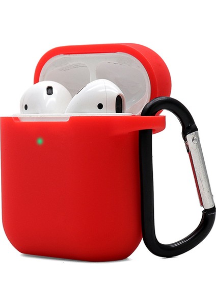 Apple Airpods için Silikon Şarj Lı 2016 2019 Airpods Kablosuz Şarj Lı 2019 ,2.5Mm Kalınlaştırılmış Koruyucu D Halka Tokalı Kulaklık Kılıfı (Yurt Dışından) fiyatları