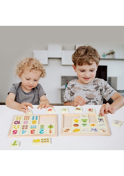 Çocuk Ahşap Erken Eğitim Kurulu Anaokulu Bebek Eğitici Öğretim Yardımcıları Lianliankan Eşleştirme Bulmaca Bulma Pozisyon Logaritma Oyunu (Yurt Dışından) fırsatları