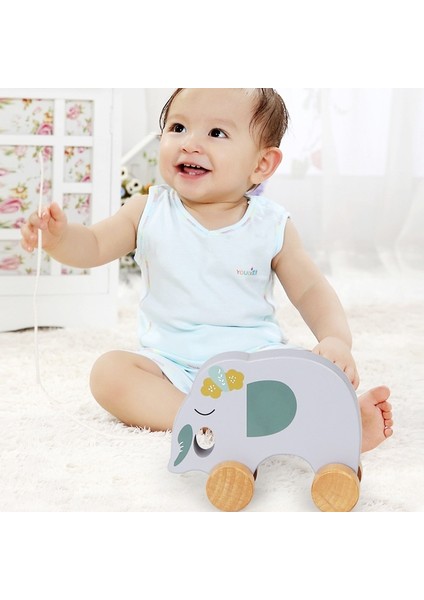 Çocuk Ahşap Eğitici Erken Çocukluk Eğitimi Hayvan Traktör Araba Bebek Yürümeyi ve Emeklemeyi Öğrenen Eğitici Oyuncak Oyunu (Yurt Dışından) modelleri