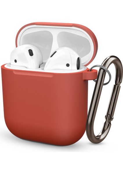Apple Airpods için Kablosuz 2019 Airpods 2019 2016 Kalınlaştırılmış Silikon Kulaklık Kılıfı (Yurt Dışından)