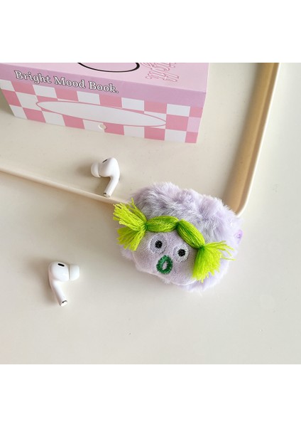 Airpods Pro Airpods Pro 2 için Parodi Ifadesi Peluş+Tpu Tokalı Koruyucu Kulaklık Kılıfı (Yurt Dışından) fiyatları