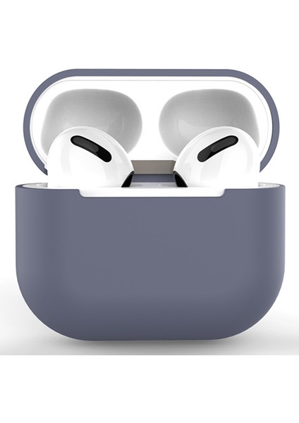 Düz Renk Kablosuz Airpods için Silikon Koruyucu 3 Kulaklık Kılıfı (Yurt Dışından)