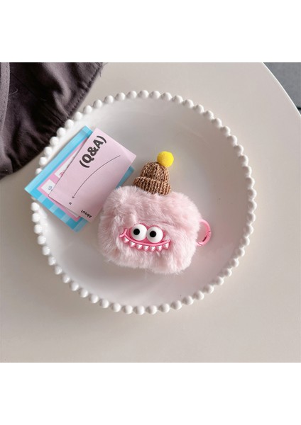 Airpods Pro 2 için Kış Sıcak Peluş Anti Damla Karikatür Köpekbalığı Tam Koruma Kulaklık Kılıfı (Yurt Dışından) fiyatları