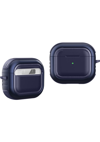 tooth Anti Damla Tpu + Pc Koruyucu Airpods 3 Style 13 için Asılı Toka İle Kulaklık Kılıfı (Yurt Dışından)