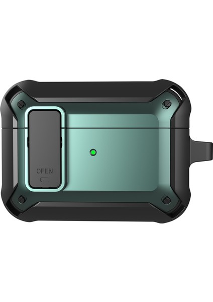 Airpods Pro Stil 1 için Geçmeli Tamlı Kablosuz Anti Damla Tpu + Pc Koruyucu Kulaklık Kılıfı (Yurt Dışından)