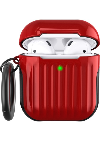 Apple Airpods için 2016 2019 Airpods Kablosuz 2019 Tokalı Lı Koruyucu Kulaklık Kılıfı (Yurt Dışından)