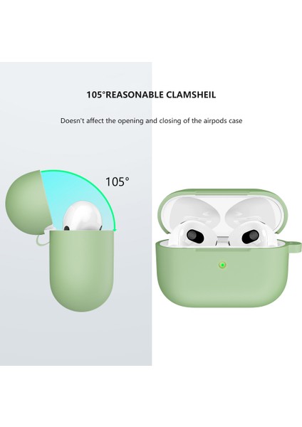 Apple Airpods 3 için Karabina Nane İ Silikon Koruyucu Kulaklık Kılıfı (Yurt Dışından) fiyatları