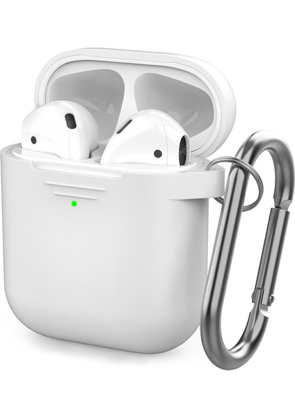 Apple Airpods için 2016 2019 Kablosuz Airpods 2019 Silikon Darbeye Dayanıklı Kulaklık Kılıfı (Yurt Dışından)