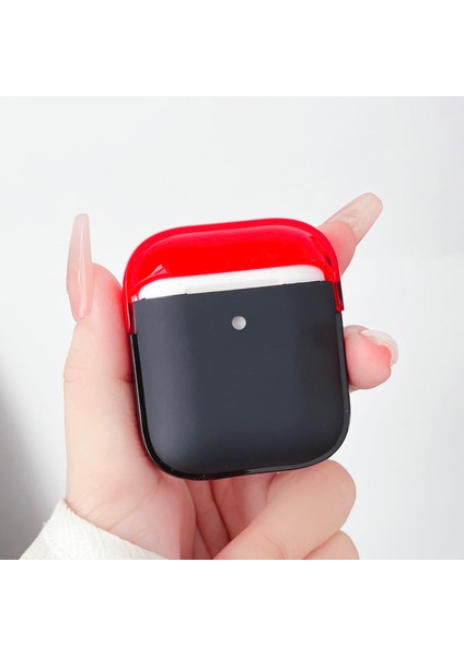 Apple Airpods için Tpu+Pc 2016 2019 Airpods Kablosuz 2019 , Askılı Koruyucu + Kulaklık Kılıfı (Yurt Dışından)