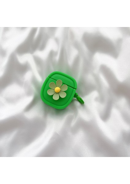 Apple Airpods için Silikon 2016 2019 Kablosuz 2019 Airpods Tokalı Çiçek Desenli Kulaklık Kılıfı (Yurt Dışından) fiyatları