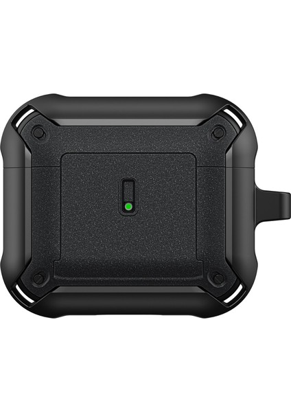 Apple Airpods 3 için Drop Proof Çift Renkli Koruyucu KaydırarakTpu+Pc Kulaklık Kılıfı (Yurt Dışından)