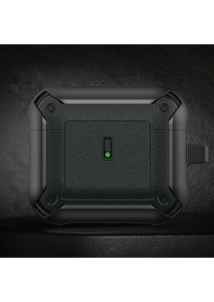 Apple Airpods 3 için Drop Proof Çift Renkli Koruyucu KaydırarakTpu+Pc Kulaklık Kılıfı (Yurt Dışından) fiyatları