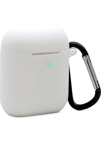 Apple Airpods için Silikon Şarj Lı 2016 2019 Airpods Kablosuz Şarj Lı 2019 ,2,5 Mm Kalınlaştırılmış Koruyucu D Halka Tokalı Kulaklık Kılıfı (Yurt Dışından) fiyatları