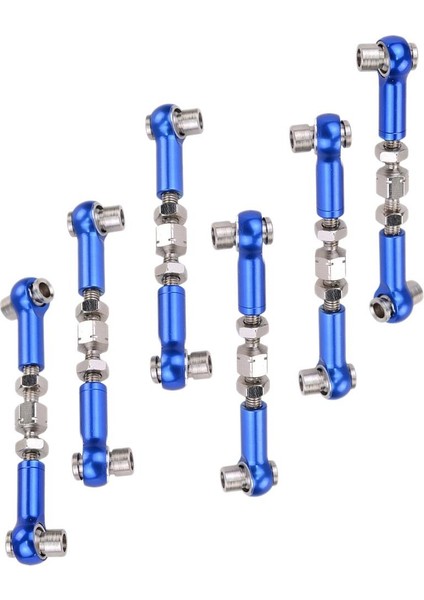 47-57MM Servo Bağlantılı Direksiyon Çubukları Hsp Zd Racing Hpı Lrp Rc Mavi (Yurt Dışından)