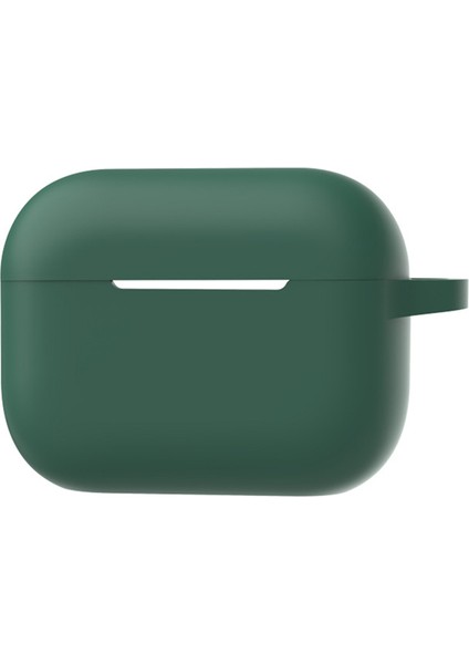 Airpods Pro 2 için Silikon Koruyucu tooth Düz Tabanlı Anti Damla Halkalı Toka Koyu Kulaklık Kılıfı (Yurt Dışından)
