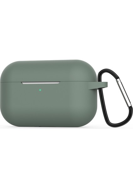 Apple Airpods Pro Koyu için Tokalı Silikon Kulaklık Kılıfı (Yurt Dışından)