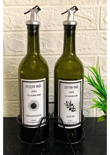 Paslanmaz Demirli 2'li Yağlık Seti, 750 ml, Bej, Damlatmaz, Cam, 4+ Parça fiyatları