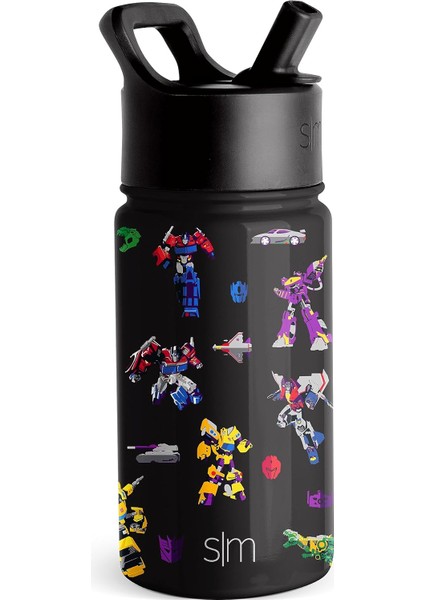 ， Hasır Kapaklı Çocuk Su Şişesi | Yeni Yürümeye Başlayan Çocuklar ve Erkek Çocuklar Için Yalıtımlı Paslanmaz Çelik Yeniden Kullanılabilir Bardak | (Yurt Dışından)