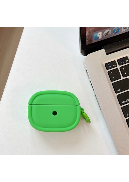 Apple Airpods Pro Pro 2 Koruyucu Şeker Renk Oval Silikon Asılı Toka Kulaklık Kılıfı (Yurt Dışından) fiyatları