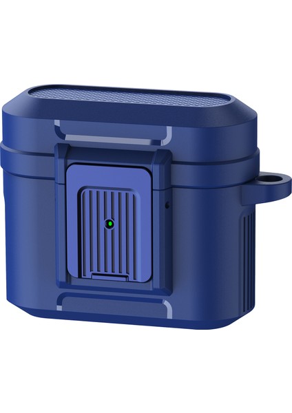 Apple Airpods 3 için Pc+Tpu Kilit Tamı Asılı Tokalı Kulaklık Kılıfı (Yurt Dışından)