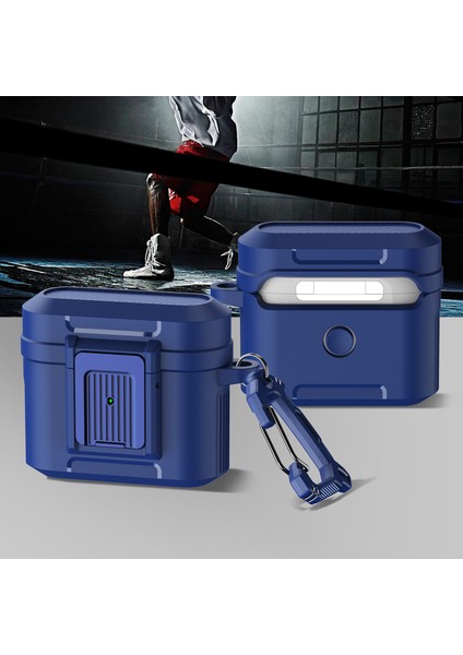 Apple Airpods 3 için Pc+Tpu Kilit Tamı Asılı Tokalı Kulaklık Kılıfı (Yurt Dışından) fiyatları