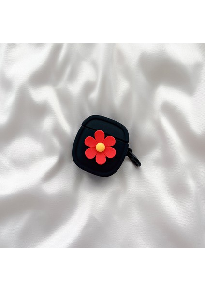 Apple Airpods için Silikon 2016 2019 Kablosuz 2019 Airpods Tokalı Çiçek Desenli Kulaklık Kılıfı (Yurt Dışından) fiyatları