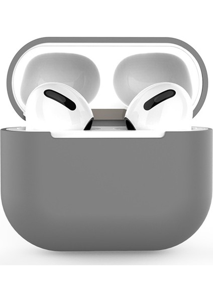 Düz Renk Kablosuz Airpods için Silikon Koruyucu 3 Kulaklık Kılıfı (Yurt Dışından)