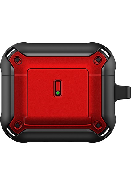 Apple Airpods 3 için Drop Proof Çift Renkli Koruyucu KaydırarakTpu+Pc Kulaklık Kılıfı (Yurt Dışından)