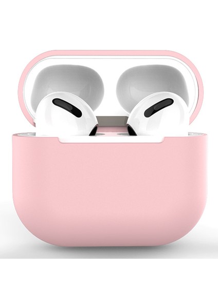 Düz Renk Kablosuz Airpods için Silikon Koruyucu 3 Kulaklık Kılıfı (Yurt Dışından)