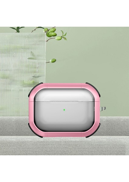 Apple Airpods Pro için tooth Şeffaf Pc + Tpu Karabina İle Kulaklık Kılıfı (Yurt Dışından) fiyatları