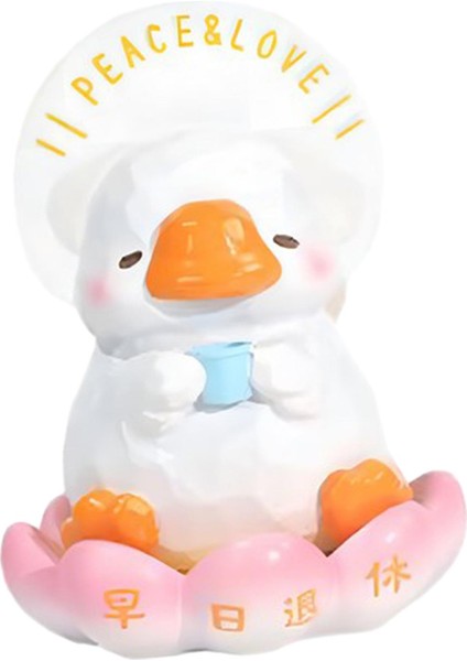 Heykelcik Heykel Dekorasyonu Sahnesi Şınma Festivali I Ördek (Yurt Dışından) fırsatları