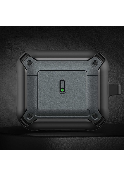 Apple Airpods 3 için Drop Proof Çift Renkli Koruyucu KaydırarakTpu+Pc Kulaklık Kılıfı (Yurt Dışından) fiyatları