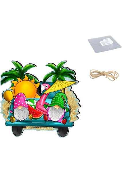 Gnome Hoş Geldiniz Asılı Iş Plaj I Ahşap Asılı Iş Plaj Evi Küçük (Yurt Dışından) fiyatları