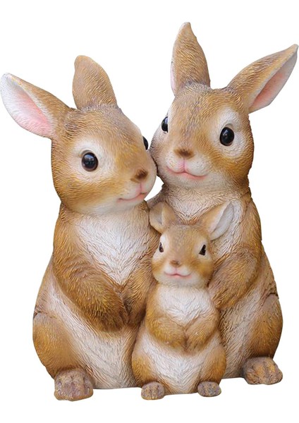 Heykeli Tavşan Figürleri Fotoğraf Aksesuarları Iç Oturma Odası El Sanatları Üstü 3 (Yurt Dışından) fiyatları