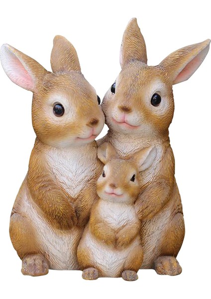 Heykeli Tavşan Figürleri Fotoğraf Aksesuarları Iç Oturma Odası El Sanatları Üstü 3 (Yurt Dışından) indirimleri