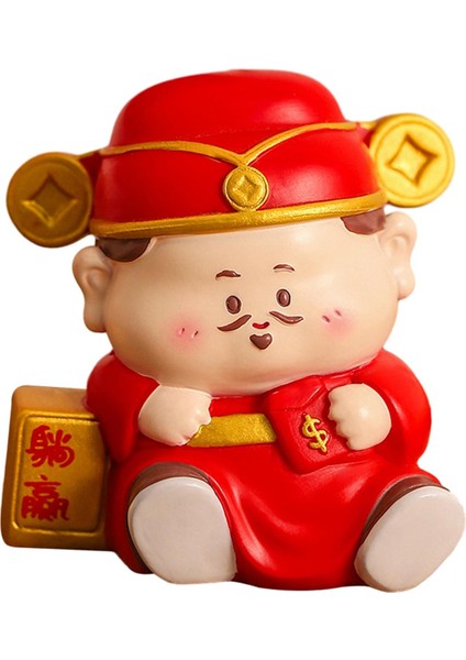 Çin Yılı Dekor Heykeli Şans Isı Heykelciği Odası Yıl Oturma (Yurt Dışından) fırsatları