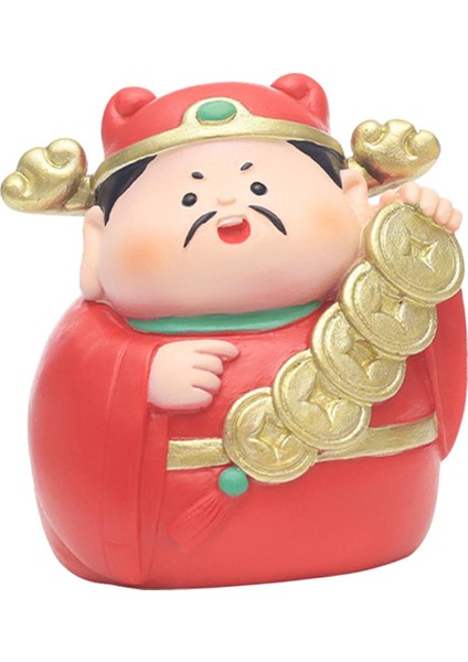 Heykel Minyatür Figür Kitaplık Yıl Ev D (Yurt Dışından)