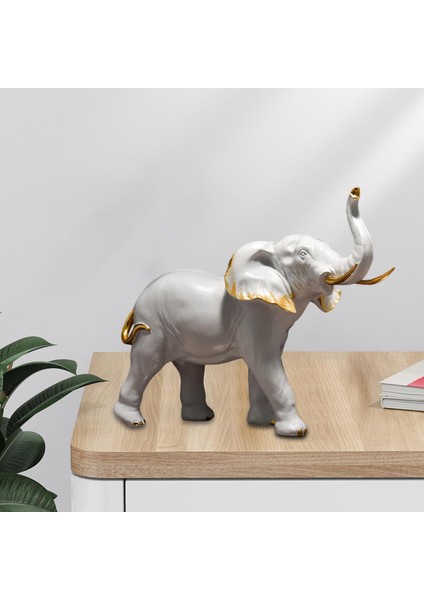 Reçine Fil Heykeli Hediye Dekorasyon Heykeli Dekorasyon I (Yurt Dışından) indirimleri