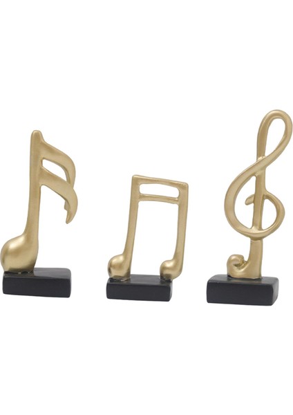 3 Modern Müzik Ü Süsleme El Sanatları Dolap Odası Dekorasyonu Altın (Yurt Dışından) fırsatları