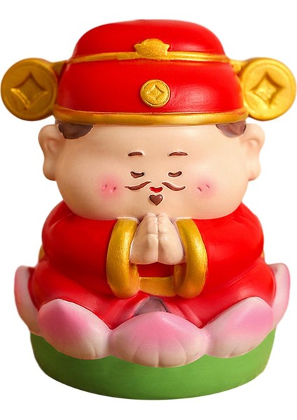 Çin Yılı Dekor Heykeli Şans Isı Heykelciği Odası Yıl Meditasyonu Için (Yurt Dışından) modelleri