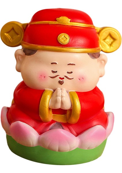 Çin Yılı Dekor Heykeli Şans Isı Heykelciği Odası Yıl Meditasyonu Için (Yurt Dışından) fırsatları