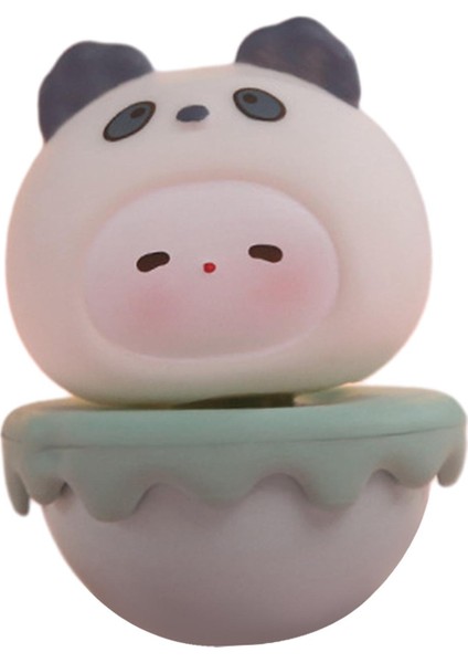 Üstü Dekorasyonu I Hediyeler Koleksiyonluk Mini Oyuncak Panda (Yurt Dışından)