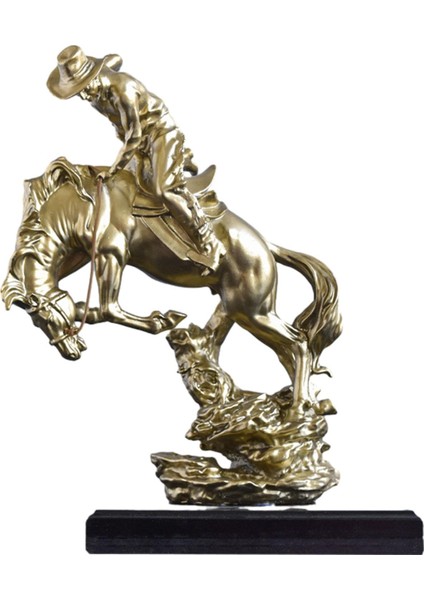 Atlı Heykeli Heykeli Dekorasyonu Oturma Odası (Yurt Dışından)
