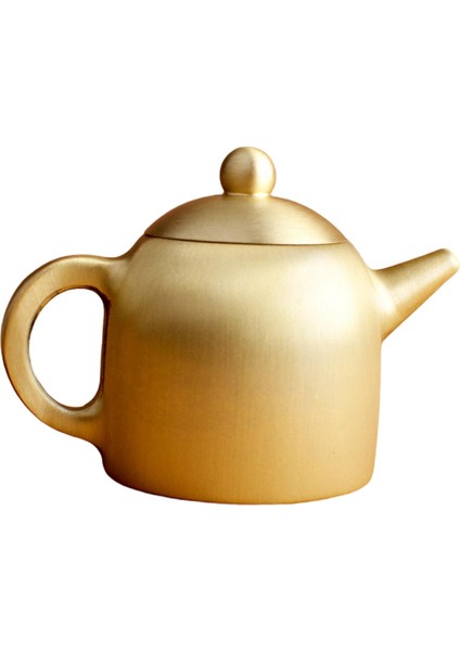 Çin Pirinç Çaydanlı Heykel Fengshui Ev Oturma Odası Veranda 6.5cmx4.5cm (Yurt Dışından) fırsatları