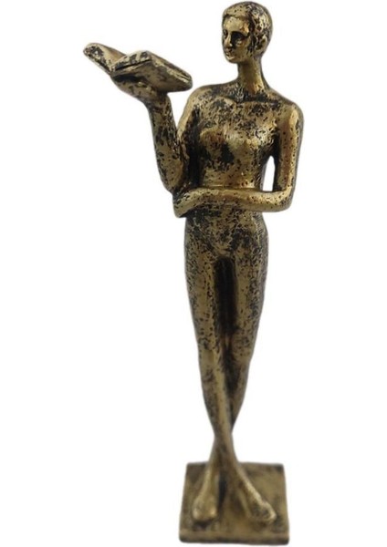 Kitap Heykeli I Figürleri Şınma Kitaplık Oturma Odası Argent (Yurt Dışından) indirimleri