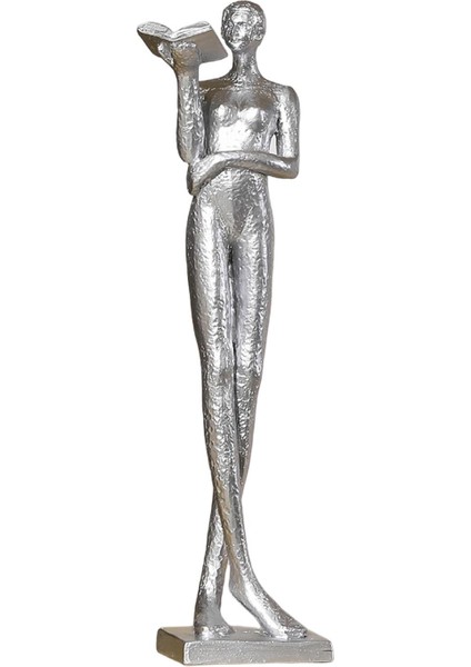 Kitap Heykeli Insanoid Figürler Şınma Partisi Için Argent (Yurt Dışından) modelleri